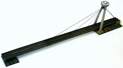 [ABC 1972-11] Bratislava Bridge - SNP Bridge-52纸模网 - 海量纸模型图纸下载