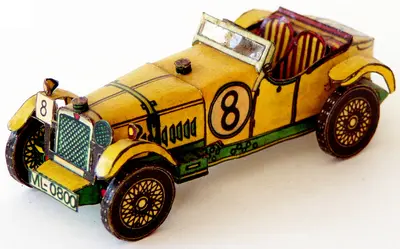 [ABC 1972-14] Veteran Car Alvis 1928-52纸模网 - 海量纸模型图纸下载