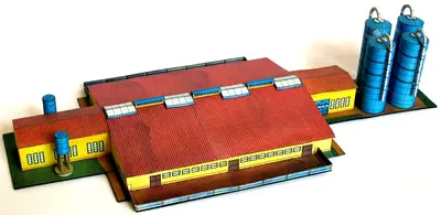 [ABC 1972-18] Silage Towers and Farm VZKG-52纸模网 - 海量纸模型图纸下载