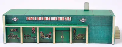 [ABC 1972-20] Jednota Store - General Goods-52纸模网 - 海量纸模型图纸下载