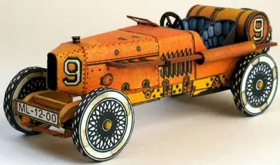 [ABC 1972-21] Veteran Car Vauxhall 1914-52纸模网 - 海量纸模型图纸下载