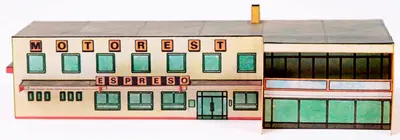 [ABC 1973-08] Motel Jednota-52纸模网 - 海量纸模型图纸下载