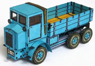 [ABC 1973-14] Tanker Tatra 23 - Bulldog-52纸模网 - 海量纸模型图纸下载