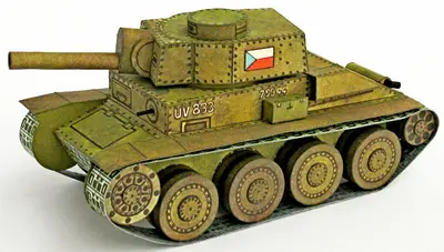 [ABC 1973-24] Tank CKD-52纸模网 - 海量纸模型图纸下载