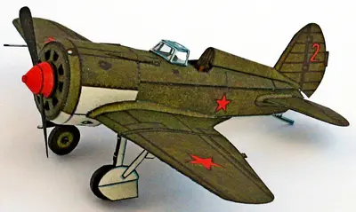 [ABC 1974-19] Polikarpov I-16-52纸模网 - 海量纸模型图纸下载