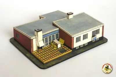 [ABC 1975-13] Model Railway Cottage-52纸模网 - 海量纸模型图纸下载