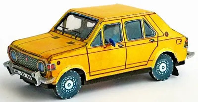 [ABC 1975-16] Zastava 1100-52纸模网 - 海量纸模型图纸下载
