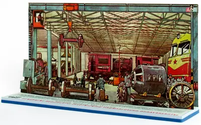 [ABC 1976-09] Railway Industrial Repair Works-52纸模网 - 海量纸模型图纸下载