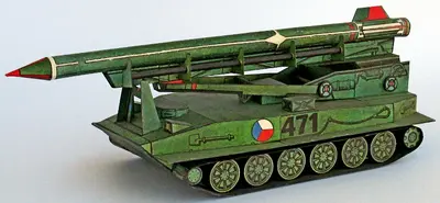 [ABC 1977-02] Tactical Missile Carrier-52纸模网 - 海量纸模型图纸下载