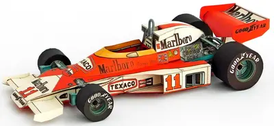 [ABC 1977-04] McLaren M23-52纸模网 - 海量纸模型图纸下载