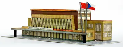 [ABC 1977-06] Ostrava-Vitkovice Railway Station-52纸模网 - 海量纸模型图纸下载