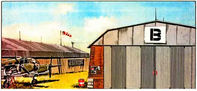 [ABC 1977-16] Diorama Aircraft Repair Works at Kbely-52纸模网 - 海量纸模型图纸下载