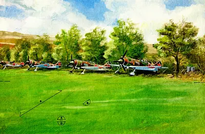 [ABC 1977-23] Diorama for La-5 Model-52纸模网 - 海量纸模型图纸下载