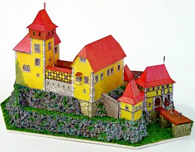 [ABC 1978-07-09] Litice Castle-52纸模网 - 海量纸模型图纸下载