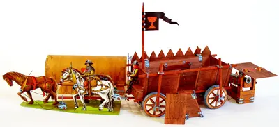 [ABC 1978-13] Hussite War Wagon-52纸模网 - 海量纸模型图纸下载