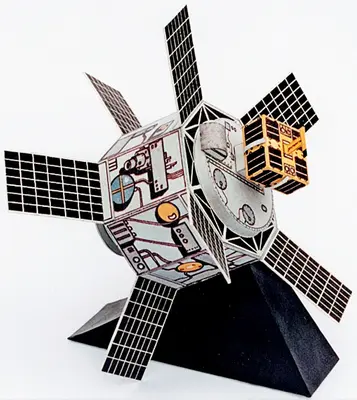 [ABC 1978-16] Magion Satellite-52纸模网 - 海量纸模型图纸下载