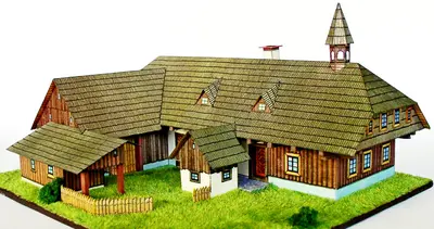[ABC 1978-19] Sumava Royal Manor-52纸模网 - 海量纸模型图纸下载