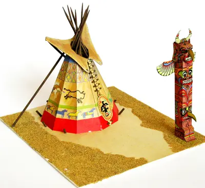 [ABC 1978-22] Tee-Pee-52纸模网 - 海量纸模型图纸下载