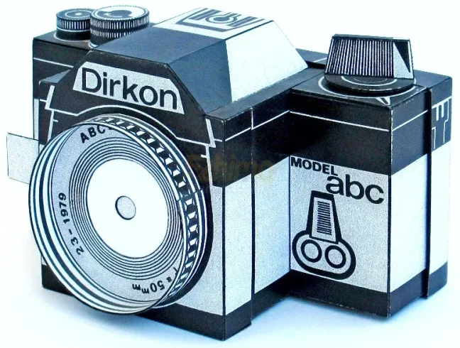 [ABC 1983-20] Camera Dirkon-52纸模网 - 海量纸模型图纸下载