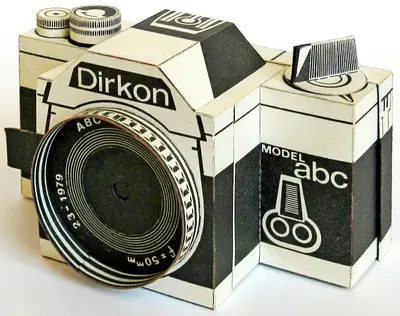 [ABC 1979-01] Camera Dirkon-52纸模网 - 海量纸模型图纸下载