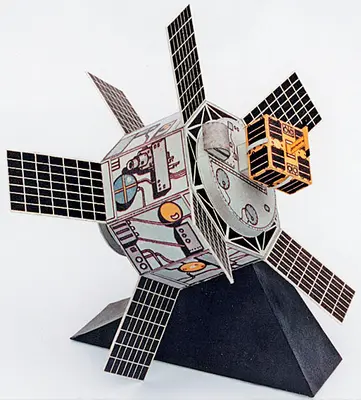 [ABC 1979-05] Satellite Interkosmos 18 Magion-52纸模网 - 海量纸模型图纸下载