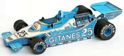 [ABC 1979-16] F1 Ligier JS11-52纸模网 - 海量纸模型图纸下载