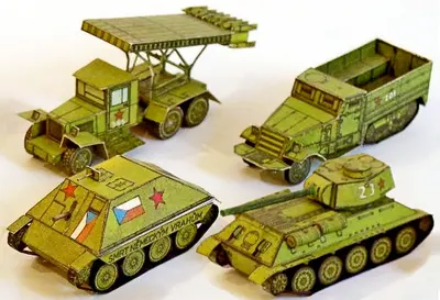 [ABC 1979-17] Tanks of May 1945-52纸模网 - 海量纸模型图纸下载