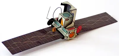 [ABC 1979-20] Satellite Minos-52纸模网 - 海量纸模型图纸下载