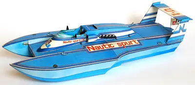 [ABC 1979-21-22] Water Glider U1-52纸模网 - 海量纸模型图纸下载