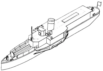 [ABC 1979-23] Paddle Steamer Vltava-52纸模网 - 海量纸模型图纸下载