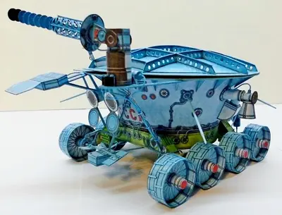 [ABC 1980-04-05] Lunokhod-52纸模网 - 海量纸模型图纸下载