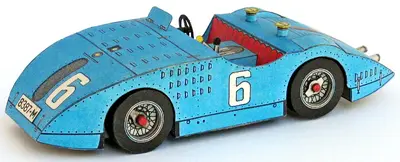 [ABC 1980-13] Bugatti Type 32-52纸模网 - 海量纸模型图纸下载