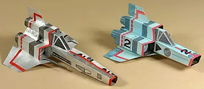 [ABC 1980-15] Rocket Plane-52纸模网 - 海量纸模型图纸下载