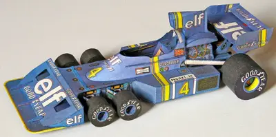 [ABC 1980-20] Tyrrell P34-52纸模网 - 海量纸模型图纸下载