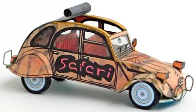 [ABC 1980-21] Citroen 2CV-52纸模网 - 海量纸模型图纸下载