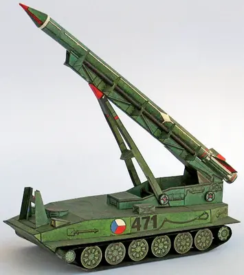 [ABC 1981-09] Tactical Missile Carrier-52纸模网 - 海量纸模型图纸下载