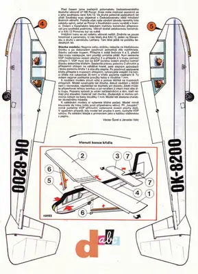 [ABC 1981-19] Hand-Launch Glider Kai-12 Primorec-52纸模网 - 海量纸模型图纸下载