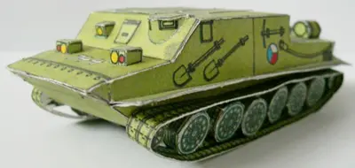 [ABC 1982-02] Infantry Fighting Vehicle-52纸模网 - 海量纸模型图纸下载