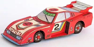[ABC 1982-08] Toyota Celica Turbo-52纸模网 - 海量纸模型图纸下载