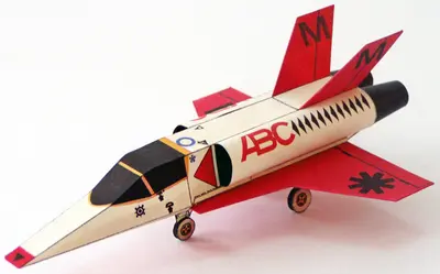 [ABC 1982-16] Jet Aircraft-52纸模网 - 海量纸模型图纸下载