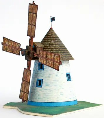 [ABC 1982-16] Windmill-52纸模网 - 海量纸模型图纸下载