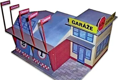 [ABC 1982-17-18] Service Garage-52纸模网 - 海量纸模型图纸下载
