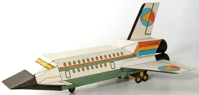 [ABC 1982-19] Rocket Plane ABC-52纸模网 - 海量纸模型图纸下载