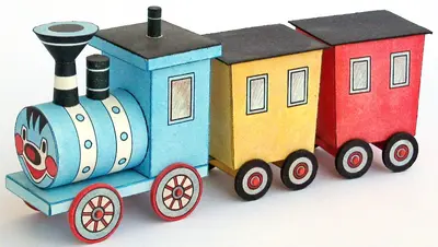 [ABC 1983-02] Toy Train-52纸模网 - 海量纸模型图纸下载