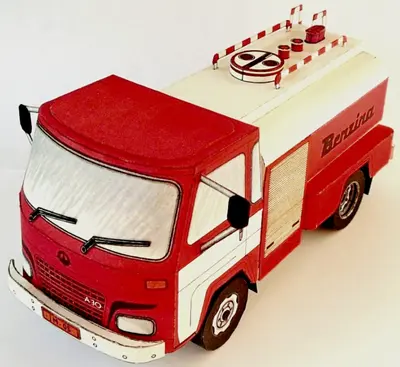 [ABC 1983-06] Avia A30K Tanker Benzina-52纸模网 - 海量纸模型图纸下载
