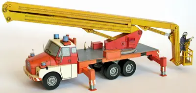 [ABC 1983-09-10] Aerial Fire Platform-52纸模网 - 海量纸模型图纸下载