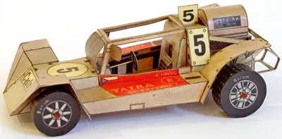 [ABC 1983-16] Tatra 613 Cross-52纸模网 - 海量纸模型图纸下载