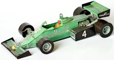 [ABC 1983-17] Tyrrell 011-B-52纸模网 - 海量纸模型图纸下载