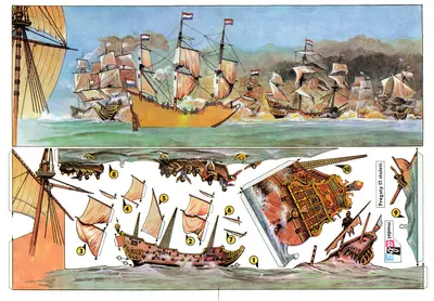 [ABC 1984-03] 17th Century Frigates-52纸模网 - 海量纸模型图纸下载