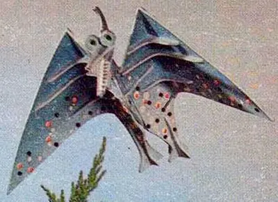 [ABC 1984-07] Pterosaur Pteranodon-52纸模网 - 海量纸模型图纸下载
